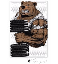 Ayı Puzzle 240 Parça Yapboz