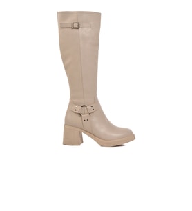 Pierre Cardin PC-54119 Krem Kadın Çizme