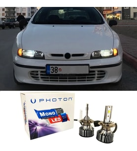Fiat Marea Led Xenon Uzun Far Ampulü H1 Mono Yeni Seri Beyaz