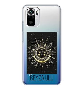 Xiaomi Sun Moon Tasarımlı Şeffaf Telefon Kılıfı