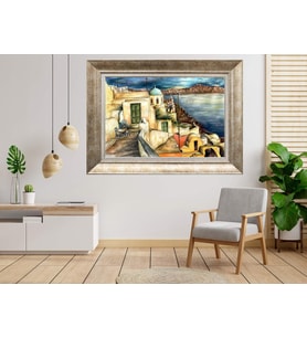 Gümüş Çerçeveli Tablo nb722