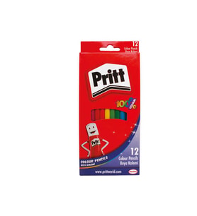 Pritt Kuru Boya Karton Kutu Uzun Boy 12'li