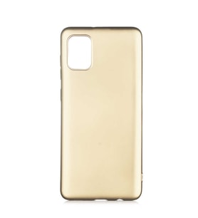 Lexroo Galaxy A31 Kılıf Premier Silikon Kılıf - Gold