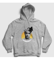 Presmono Unisex Gri Sun XXXTentacion Kapüşonlu Sweatshirt 49063tt (Gri)