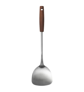 IKEA SLITSTARK paslanmaz çelik-ceviz 37 cm spatula (Kahverengi)