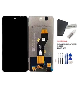 Tkgz - İnfinix Hot 40İ Lcd Dokunmatik EkranServis + B-7000 +TAMİR SETİ