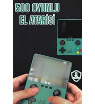 Northcity 3.5 İnç Ekran 1000 Oyunlu Retro Oyun Konsolu - SFC, GBC, GBA, NES, MD Desteği