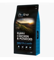 Profine 15Kg Puppy Tavuk Etli Yavru Köpek Maması (Siyah)