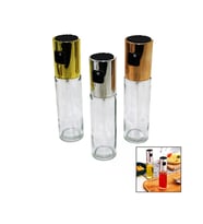100 ML SPREY CAM YAĞDANLIK KROM - RENKLİ SPREY KAFA - İNCE UZUN ŞİŞE (5343)