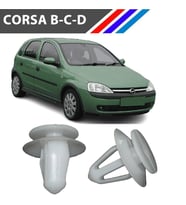 OTOZET Corsa B-C-D Kapı Döşeme Klipsi 50 Adetli Paket 90321122