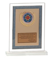 ODAK KUPA - Cam Plaketler - CM-083 A - 18x21 cm