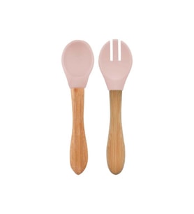 Mama Kaşığı ve Çatal Seti Pinky Pink