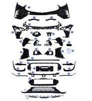 MERCEDES - ÖN TAMPON SET AMG GLC W254 2023-