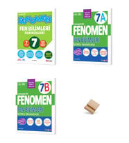Fenomen 7. Sınıf Maarif Fen Bilimleri Fasikül 7A ve 7B 3lü Set Soru Bankası + Telefon Standı