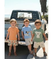 Civil Baby Köpek Baskılı 3'lü Set 6-18 Ay Takım - Standart