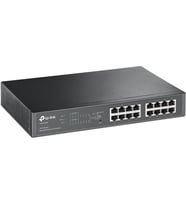 Tp-Link Tl-Sg1016Pe, 16-Port Gigabit Easy Smart Switch With 8-Port Poe+ (Çok Renkli)