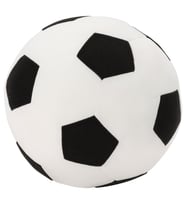 Yumuşak Oyuncak Top, Siyah-Beyaz, Futbol