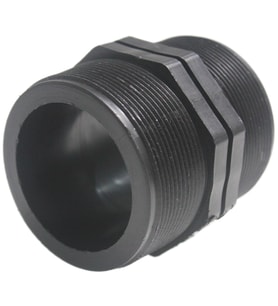 Technoplastic 2.5" x 2.5" Erkek Dişli Plastik Nipel – Su Boru Bağlantı Parçası