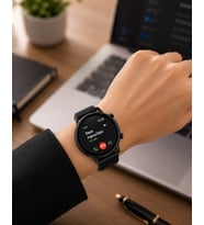 Çift Kordonlu Akıllı Saat Takipli Bluetooth Görüşmeli Saat