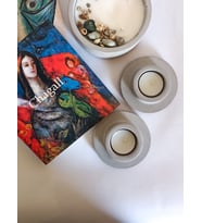 DEKORATİF 2'Lİ TEALIGHT MUMLUK