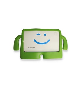 iPad 2025 10.9 10.Nesil (A16) Kılıf Karakter Tablet Silikon - Yeşil