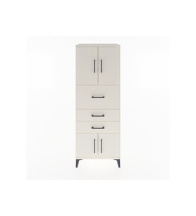 Hyperion Dolap 2 Raflı 3 Çekmeceli 4 Kapaklı 60x44x163 Aytaşı-Aytaşı