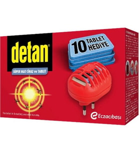 Detan Sivrisineksiz 10 Gece Süper Mat ve Cihaz