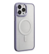 iPhone 15 Pro Kılıf Room Magneticsafe Silikon - Lila