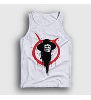 Presmono Unisex Beyaz Logo V2 Film V For Vendetta Atlet 255733tt