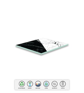 Cam Gider Kapağı 4'lü Takım 15cm X 15cm