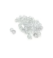 KABAK PLASTİK BONCUK 4-6-8 MM (Beyaz)