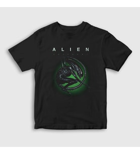 Presmono Unisex Çocuk Siyah Covenant Ridley Scott Alien Giger T-Shirt 484441tt
