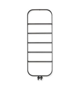 1200x450mm Spin Fırça Mat İnox Paslanmaz Çelik Parlak Black Chrome Havlupan (Siyah)