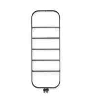1200x450mm Spin Fırça Mat İnox Paslanmaz Çelik Parlak Black Chrome Havlupan (Siyah)