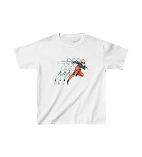 Çocuk Unisex Baskılı T-Shirt - Beyaz
