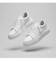 Kindep (Sneakers) İç Dışı Hakiki Deri Günlük Erkek Ayakkabı BEYAZ