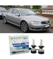 Audi A8 D3 Led Xenon Kısa Far Ampulü H7 Access Yeni Seri Beyaz 2002-2009