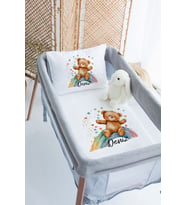 %100 Delux Pamuk Isme Özel 70x120 Park Yatak Nevresim Takımı
