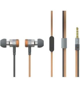 Metalik Stereo Mikrofonlu Kulaklık 1.2m Kahverengi GM-999K