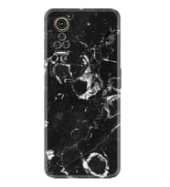 General Mobile GM 21 Pro GM 22 Pro Plus Kılıf Desemli Silikon Black Hole Marble 1387
