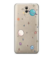 Huawei Mate 20 Lite Uyumlu Baskılı Yumuşak Silikon Şeffaf Telefon Kılıfı
