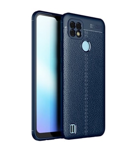 Realme C25 Kılıf Auto Focus Kapak - Lacivert