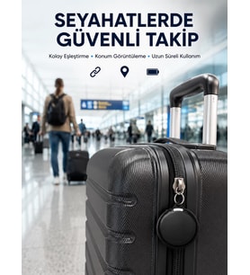 Northcity Akıllı Bluetooth Takip Cihazı AirTag Uyumlu - Kayıp Eşyalarınızı Asla Kaçırmayın