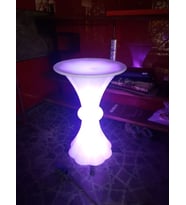 MAYPLASTİK  BİSTRO PAPATYA DESENLİ MASA (Fişli)
