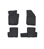 Dacia Duster 4X2 2009-2017 ile Uyumlu Carbon Desenli Ultra Premium Havuzlu Oto Paspas (Çok Renkli)
