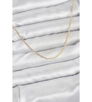 CM 14K Gold Renk Burgu Model 60 cm Kadın Kolye - TJ-BKO10932