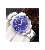 Elit Erkek Kol Saati Özel Kutulu Yeni Sezon Takvimli Rolex Model Metal Gümüş Mavi Renk Çelik Sınırlı Sayıda Özel Üretim Hediyelik Abi Baba Erkek Kız Arkadaş Nişanlı Koca Kadın Kardeşe Eşe Sözlü Kuzen Teyze Dayı Amca Hediye