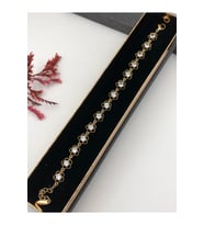 Çelik Kadın Bileklik Altın Renk Xuping Her Kombine Uygun! 14 K Gold Renk 17+2 Cm kutulu Renk Atmaz