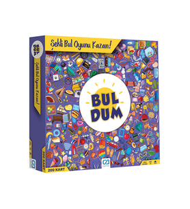 Ca Games Buldum 200 Kartlı Çok Oyunculu Görsel Bulmaca Çocuk-Aile Kutu Oyunu