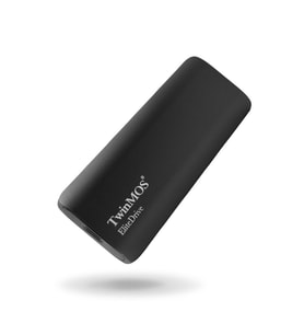 TWINMOS 1TB SSD ELITE DRIVE PSSDGGBMED32 Type-C Harici Disk Siyah
